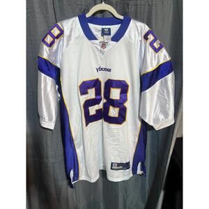 Vikings Adrian Peterson #28  Embroidered Jersey